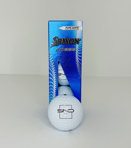 Srixon AD333 Golf Balls x 3